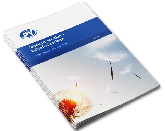 Titelbild der Broschüre Tabakfrei werden - tabakfrei bleiben